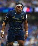 14 May 2022; Michael Ala'alatoa of Leinster during the Heineken Champions Cup Semi-Final match between Leinster and Toulouse at Aviva Stadium in Dublin. Photo by Brendan Moran/Sportsfile