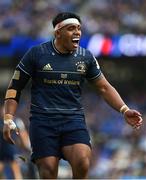 14 May 2022; Michael Ala'alatoa of Leinster during the Heineken Champions Cup Semi-Final match between Leinster and Toulouse at Aviva Stadium in Dublin. Photo by Brendan Moran/Sportsfile