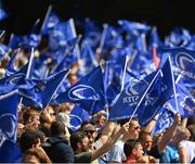 14 May 2022; Leinster supporters during the Heineken Champions Cup Semi-Final match between Leinster and Toulouse at the Aviva Stadium in Dublin. Photo by Harry Murphy/Sportsfile