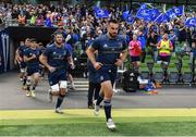 14 May 2022; Rónan Kelleher of Leinster runs out before the Heineken Champions Cup Semi-Final match between Leinster and Toulouse at the Aviva Stadium in Dublin. Photo by Harry Murphy/Sportsfile