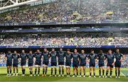 14 May 2022; Leinster players before the Heineken Champions Cup Semi-Final match between Leinster and Toulouse at the Aviva Stadium in Dublin. Photo by Harry Murphy/Sportsfile