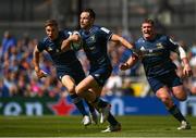 14 May 2022; Hugo Keenan of Leinster during the Heineken Champions Cup Semi-Final match between Leinster and Toulouse at the Aviva Stadium in Dublin. Photo by Harry Murphy/Sportsfile