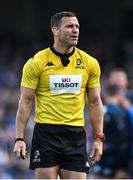 14 May 2022; Referee Karl Dickson during the Heineken Champions Cup Semi-Final match between Leinster and Toulouse at Aviva Stadium in Dublin. Photo by Brendan Moran/Sportsfile