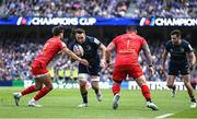 14 May 2022; Jack Conan of Leinster is tackled by Romain Ntamack of Toulouse during the Heineken Champions Cup Semi-Final match between Leinster and Toulouse at Aviva Stadium in Dublin. Photo by Brendan Moran/Sportsfile