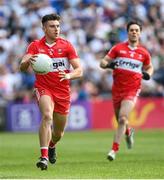 15 May 2022; Conor Doherty of Derry during the Ulster GAA Football Senior Championship Semi-Final match between Derry and Monaghan at Athletic Grounds in Armagh. Photo by Ramsey Cardy/Sportsfile