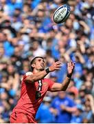 14 May 2022; Thomas Ramos of Toulouse during the Heineken Champions Cup Semi-Final match between Leinster and Toulouse at Aviva Stadium in Dublin. Photo by Ramsey Cardy/Sportsfile