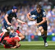 14 May 2022; Garry Ringrose of Leinster during the Heineken Champions Cup Semi-Final match between Leinster and Toulouse at Aviva Stadium in Dublin. Photo by Ramsey Cardy/Sportsfile