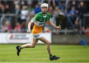16 May 2022; Brecon Kavanagh of Offaly during the Electric Ireland Leinster GAA Minor Hurling Championship Final match between Laois and Offaly at MW Hire O'Moore Park in Portlaoise, Laois. Photo by Harry Murphy/Sportsfile