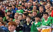 16 May 2022; Supporters look on during the Electric Ireland Leinster GAA Minor Hurling Championship Final match between Laois and Offaly at MW Hire O'Moore Park in Portlaoise, Laois. Photo by Harry Murphy/Sportsfile
