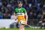 16 May 2022; Cathal Robinson of Offaly during the Electric Ireland Leinster GAA Minor Hurling Championship Final match between Laois and Offaly at MW Hire O'Moore Park in Portlaoise, Laois. Photo by Harry Murphy/Sportsfile