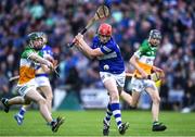 16 May 2022; Ben Deegan of Laois during the Electric Ireland Leinster GAA Minor Hurling Championship Final match between Laois and Offaly at MW Hire O'Moore Park in Portlaoise, Laois. Photo by Harry Murphy/Sportsfile