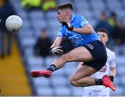 18 May 2022; Clyde Burke of Dublin during the Electric Ireland Leinster GAA Minor Football Championship Final match between Dublin and Kildare at MW Hire O'Moore Park in Portlaoise, Laois. Photo by Stephen McCarthy/Sportsfile