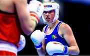 18 May 2022; Lisa O'Rourke of Ireland during her Light Middleweight 70kg semi-final bout during the IBA Women's World Boxing Championships 2022 at the Basaksehir Sports Complex in Istanbul, Turkey. Photo by IBA via Sportsfile