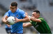 15 May 2022; Cormac Costello of Dublin in action against Robin Clarke of Meath during the Leinster GAA Football Senior Championship Semi-Final match between Dublin and Meath at Croke Park in Dublin. Photo by Piaras Ó Mídheach/Sportsfile