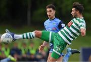 19 May 2022; Danny Mandroiu of Shamrock Rovers scores his side's second goal during the SSE Airtricity League Premier Division match between UCD and Shamrock Rovers at UCD Bowl in Belfield, Dublin. Photo by Brendan Moran/Sportsfile