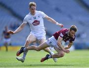 15 May 2022; Kevin Maguire of Westmeath in action against Daniel Flynn of Kildare during the Leinster GAA Football Senior Championship Semi-Final match between Kildare and Westmeath at Croke Park in Dublin. Photo by Piaras Ó Mídheach/Sportsfile