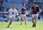 15 May 2022; Paddy McDermott of Kildare in action against Sam Duncan of Westmeath during the Leinster GAA Football Senior Championship Semi-Final match between Kildare and Westmeath at Croke Park in Dublin. Photo by Piaras Ó Mídheach/Sportsfile
