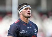 20 May 2022; Kerron van Vuuren of Cell C Sharks during the warm up before the United Rugby Championship match between Ulster and Cell C Sharks at Kingspan Stadium in Belfast. Photo by George Tewkesbury/Sportsfile