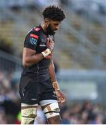 20 May 2022; Hyron Andrews of Cell C Sharks after the United Rugby Championship match between Ulster and Cell C Sharks at Kingspan Stadium in Belfast. Photo by Brendan Moran/Sportsfile