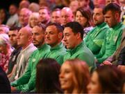 20 May 2022; Ireland Cerebral Palsy captain Joe Markey and team-mates during the FAI Centenary Late Late Show Special at RTE Studios in Dublin. Photo by Stephen McCarthy/Sportsfile