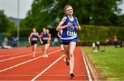 21 May 2022; Sophie Maher of St Flannans Ennis, Clare, on her way to winning the minor girls 800m during the Irish Life Health Munster Schools Track and Field Championships at Templemore AC, in Templemore, Tipperary. Photo by Sam Barnes/Sportsfile
