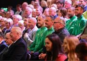 20 May 2022; Members of the Ireland Cerebral Palsy squad during the FAI Centenary Late Late Show Special at RTE Studios in Dublin. Photo by Stephen McCarthy/Sportsfile