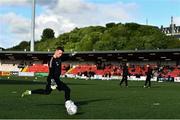 20 May 2022; Dundalk goalkeeper Mark Byrne before the SSE Airtricity League Premier Division match between Derry City and Dundalk at The Ryan McBride Brandywell Stadium in Derry. Photo by Ben McShane/Sportsfile