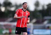 20 May 2022; Shane McEleney of Derry City during the SSE Airtricity League Premier Division match between Derry City and Dundalk at The Ryan McBride Brandywell Stadium in Derry. Photo by Ben McShane/Sportsfile