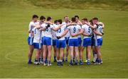 21 May 2022; The Waterford team huddle ahead of the Tailteann Cup Preliminary Round match between Wicklow and Waterford at County Grounds in Aughrim, Wicklow. Photo by Daire Brennan/Sportsfile