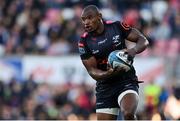20 May 2022; Makazole Mapimpi of Cell C Sharks during the United Rugby Championship match between Ulster and Cell C Sharks at Kingspan Stadium in Belfast. Photo by Brendan Moran/Sportsfile