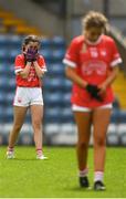 21 May 2022; Aoife Treacy of Cork after the Ladies Football U14 All-Ireland Platinum Final match between Cork and Kerry at Páirc Uí Rinn in Cork. Photo by Eóin Noonan/Sportsfile