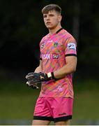 19 May 2022; UCD goalkeeper Kian Moore during the SSE Airtricity League Premier Division match between UCD and Shamrock Rovers at UCD Bowl in Belfield, Dublin. Photo by Brendan Moran/Sportsfile