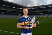 23 May 2022; Teddy Doyle of Tipperary during the Tailteann Cup launch at Croke Park in Dublin. Photo by Piaras Ó Mídheach/Sportsfile