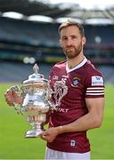 24 May 2022; Kevin Maguire of Westmeath poses for a portrait during the Tailteann Cup launch at Croke Park in Dublin. Photo by Ramsey Cardy/Sportsfile