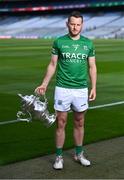 24 May 2022; Declan McCusker of Fermanagh during the Tailteann Cup launch at Croke Park in Dublin. Photo by Piaras Ó Mídheach/Sportsfile