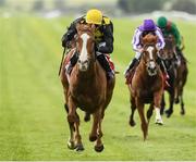 21 May 2022; Raise You with Shane Crosse up, on their way to winning the Hanlon Concrete Orby Stakes during the Tattersalls Irish Guineas Festival at The Curragh Racecourse in Kildare. Photo by Matt Browne/Sportsfile