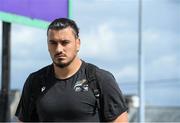 21 May 2022; Paolo Buonfiglio of Zebre arrives before the United Rugby Championship match between Connacht and Zebre Parma at The Sportsground in Galway. Photo by George Tewkesbury/Sportsfile