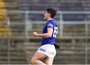 21 May 2022; Eoin Darcy of Wicklow celebrates after scoring his side's second goal during the Tailteann Cup Preliminary Round match between Wicklow and Waterford at County Grounds in Aughrim, Wicklow. Photo by Daire Brennan/Sportsfile