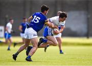 21 May 2022; Liam Fennell of Waterford in action against Eoin Darcy of Wicklow during the Tailteann Cup Preliminary Round match between Wicklow and Waterford at County Grounds in Aughrim, Wicklow. Photo by Daire Brennan/Sportsfile