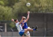21 May 2022; Conor Ó Corráin of Waterford in action against Kevin Quinn of Wicklow during the Tailteann Cup Preliminary Round match between Wicklow and Waterford at County Grounds in Aughrim, Wicklow. Photo by Daire Brennan/Sportsfile