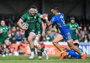 21 May 2022; Tom Daly of Connacht in action against Asaeli Tuivuaka of Zebre during the United Rugby Championship match between Connacht and Zebre Parma at The Sportsground in Galway. Photo by George Tewkesbury/Sportsfile