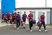 21 May 2022; The Westmeath team arrive before the Leinster GAA Hurling Senior Championship Round 5 match between Laois and Westmeath at MW Hire O’Moore Park in Portlaoise, Laois. Photo by Michael P Ryan/Sportsfile
