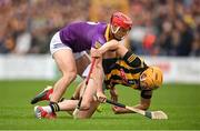 21 May 2022; Richie Reid of Kilkenny in action against Lee Chin of Wexford during the Leinster GAA Hurling Senior Championship Round 5 match between Kilkenny and Wexford at UPMC Nowlan Park in Kilkenny. Photo by Stephen McCarthy/Sportsfile