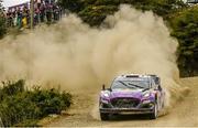 21 May 2022; Craig Breen and Paul Nagle of Ireland in their Ford Puma Rally 1 compete during day three of the FIA World Rally Championship Vodafone Rally de Portugal in Porto Portugal. Photo by Philip Fitzpatrick/Sportsfile