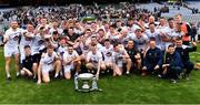 21 May 2022; Kildare players celebrate after their victory in the Christy Ring Cup Final match between Kildare and Mayo at Croke Park in Dublin. Photo by Piaras Ó Mídheach/Sportsfile