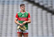 21 May 2022; Conal Hession of Mayo after his side's defeat in the Christy Ring Cup Final match between Kildare and Mayo at Croke Park in Dublin. Photo by Piaras Ó Mídheach/Sportsfile