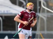 21 May 2022; Niall Mitchell of Westmeath celebrates after scoring his side's fifth goal during the Leinster GAA Hurling Senior Championship Round 5 match between Laois and Westmeath at MW Hire O’Moore Park in Portlaoise, Laois. Photo by Michael P Ryan/Sportsfile