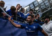 21 May 2022; Max Deegan of Leinster after his side's victory in the United Rugby Championship match between Leinster and Munster at the Aviva Stadium in Dublin. Photo by Harry Murphy/Sportsfile