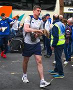 22 May 2022; Clare captain Conor Cleary arrives for the Munster GAA Hurling Senior Championship Round 5 match between Clare and Waterford at Cusack Park in Ennis, Clare. Photo by Ray McManus/Sportsfile