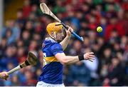 22 May 2022; Jake Morris of Tipperary scores his side's first goal during the Munster GAA Hurling Senior Championship Round 5 match between Tipperary and Cork at FBD Semple Stadium in Thurles, Tipperary. Photo by Piaras Ó Mídheach/Sportsfile